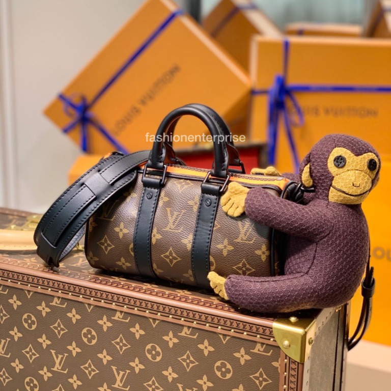 Pre-owned Louis Vuitton Keepall Xs Monkey