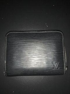 LOUIS VUITTON purse M62295 Zippy Wallet Vertical Monogram  Eclipse/SilverHardware black gray mens Used