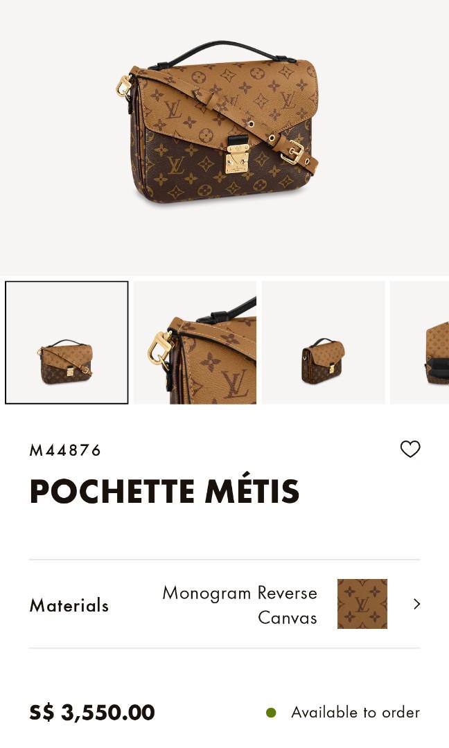 LV two tone Pochette Metis, Women's Fashion, Bags & Wallets, Cross