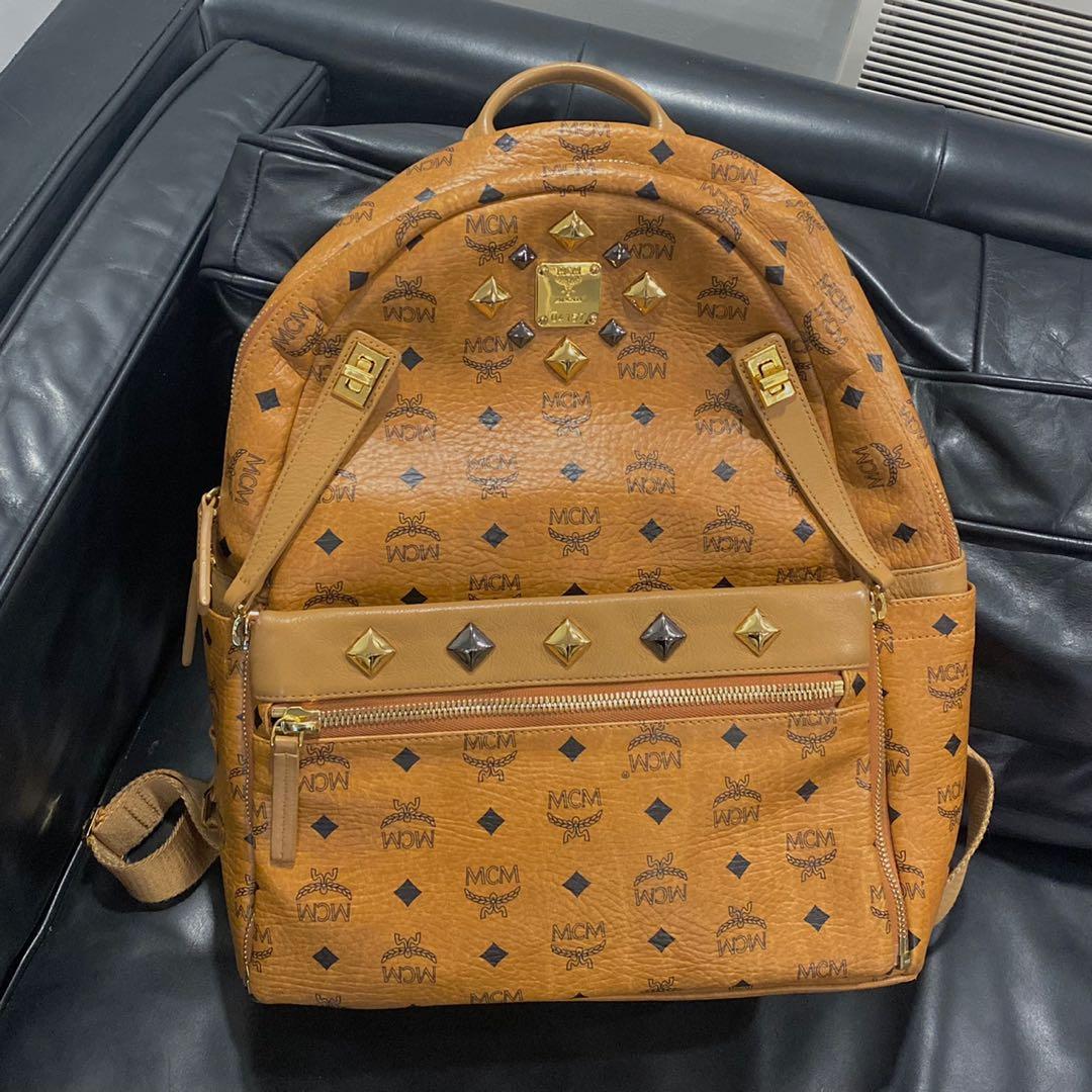 Original MCM Backpack, Luxury, Bags & Wallets on Carousell