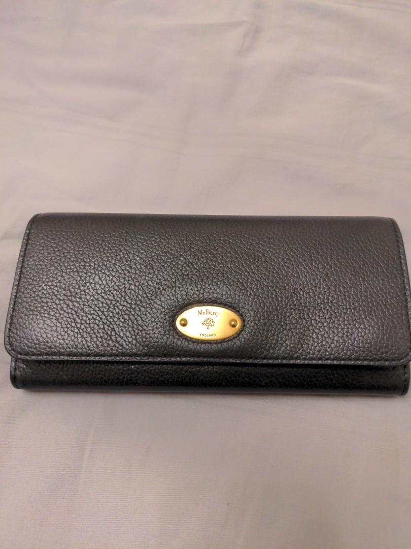 Mulberry plaque long deals wallet
