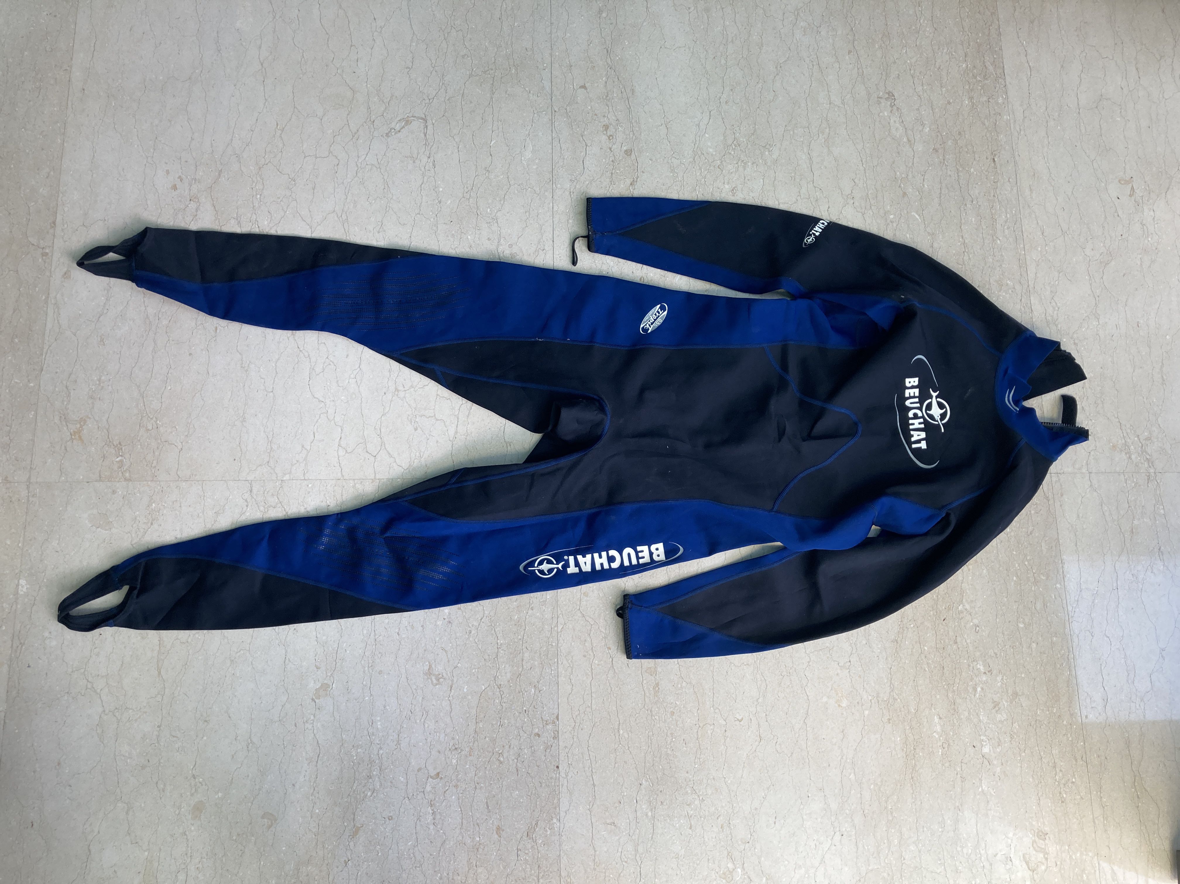Neoprene wetsuit (Beauchat 0.5mm tropical), Sports Equipment, Other ...