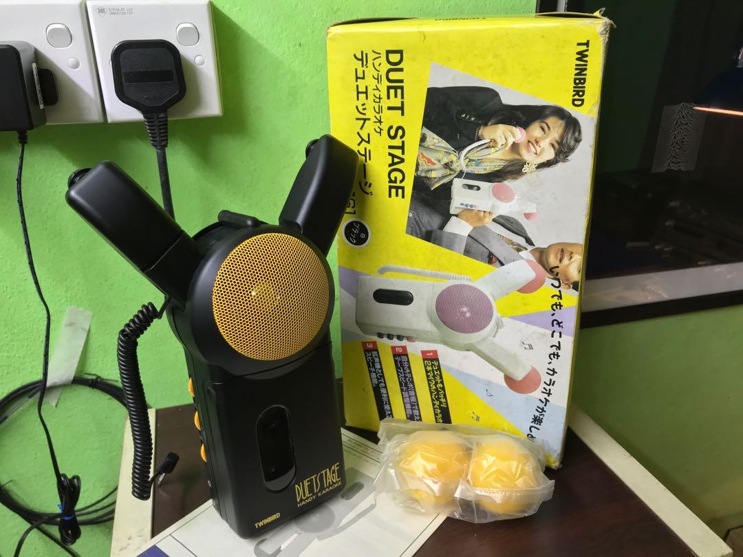 (NOS) Twinbird Duet Stage Karaoke / Cassette Player, Audio, Soundbars