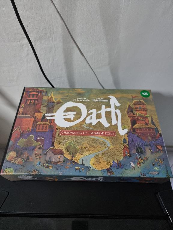 Oath Kickstarter Edition Chronicles Of Empire And Exile Board Game Hobbies And Toys Toys 5070