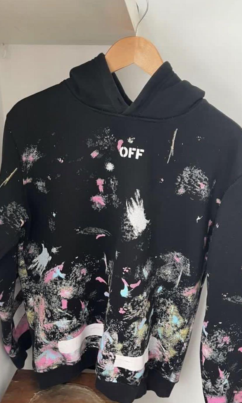 Off white galaxy hoodie stockx discount