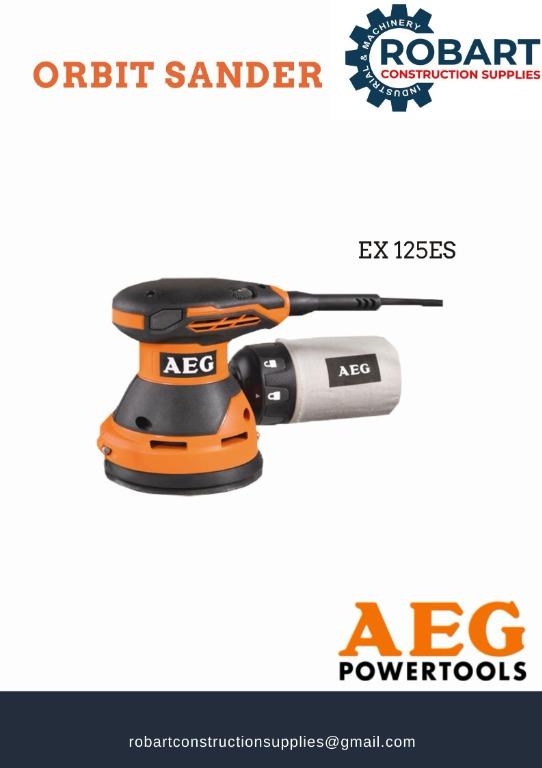 Orbit Sander (Category: Construction Tools & Equipment) located in Manila. Submitted by bellarobart (Listing ID 1146636811, Image 1). Description: Orbit Sander BRAND : AEG POWERTOOLS MODEL : EX 125ES NOTE: The price depends on the model 𝑹𝑶𝑩𝑨𝑹𝑻 𝑪𝑶𝑵𝑺𝑻𝑹𝑼𝑪𝑻𝑰𝑶𝑵 𝑺𝑼𝑷𝑷𝑳𝑰𝑬𝑺 SEND US MESSAGE FOR INQUIRIES ‼️‼️ 🔵100% Trusted Supplier 🔵Competitive Price 🔵𝑾𝒆 𝒂𝒓𝒆 𝑫𝑻𝑰 𝑹𝒆𝒈𝒊𝒔𝒕𝒆𝒓𝒆𝒅 & 𝑩𝑰𝑹 𝐀𝐂𝐂𝐑𝐄𝐃𝐈𝐓𝐄𝐃 𝑴𝒂𝒏�