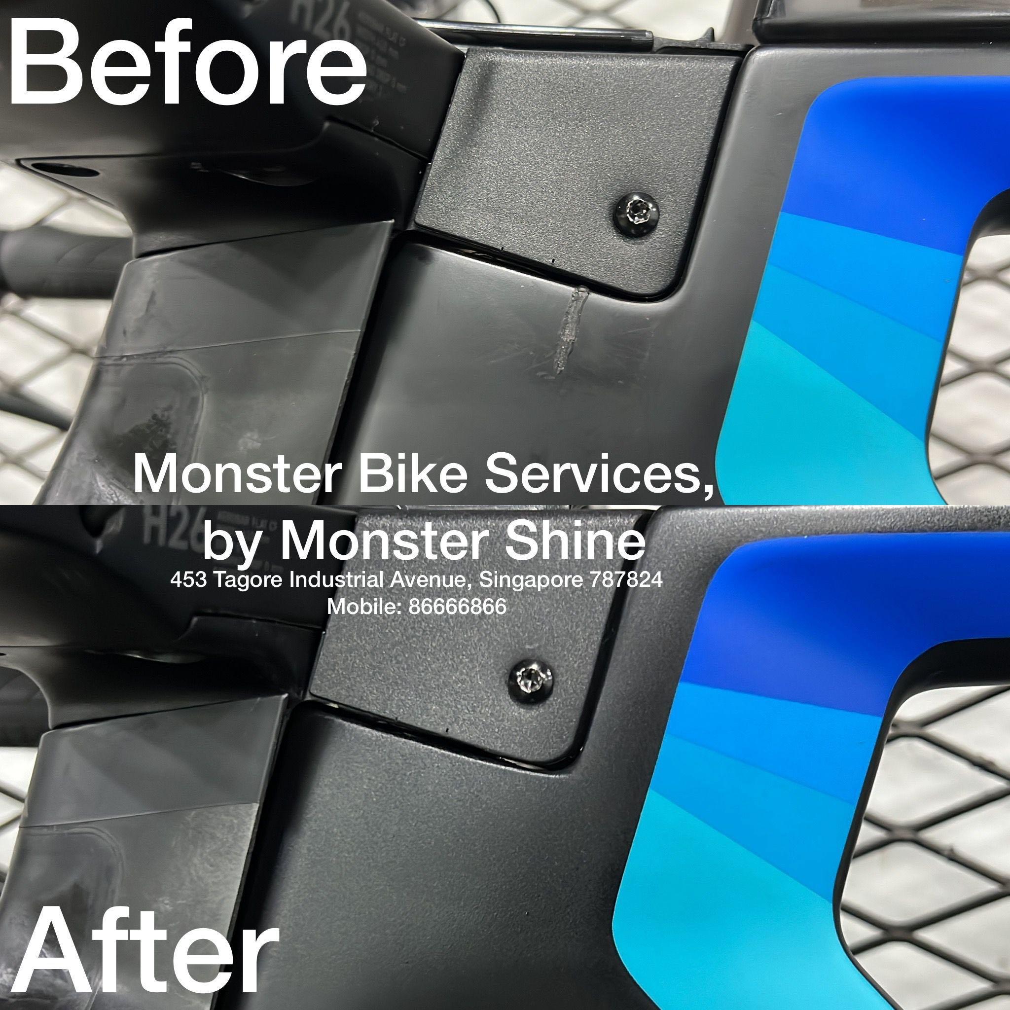 Road bike paint on sale repair