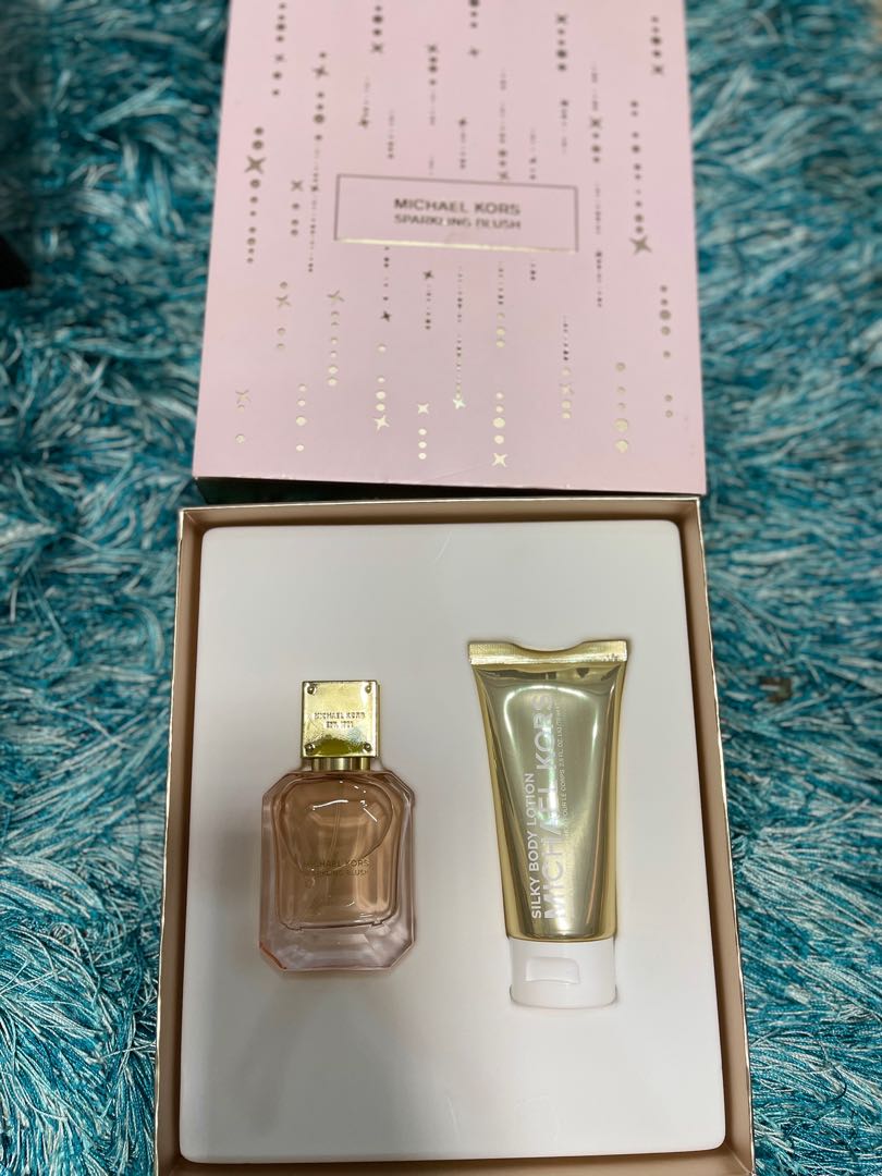 Perfume Michael kors sparkling blush set, Beauty & Personal Care ...