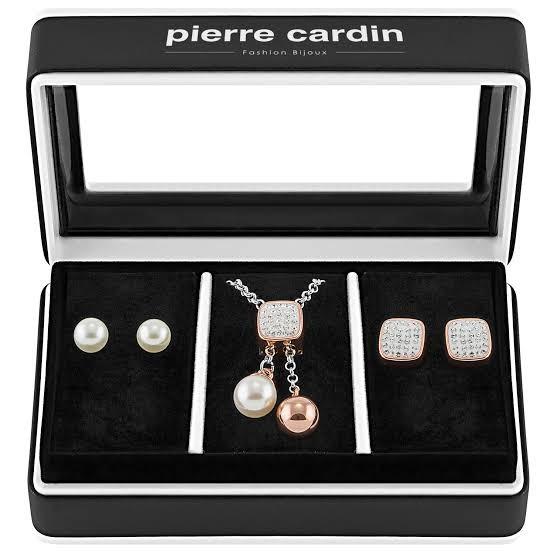 Pierre cardin jewellery set clearance