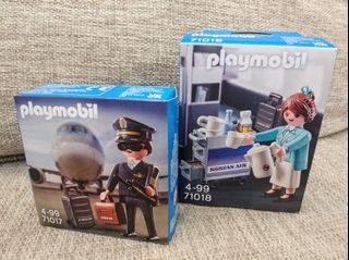 Playmobil Korean Air Set, 興趣及遊戲, 玩具& 遊戲類- Carousell