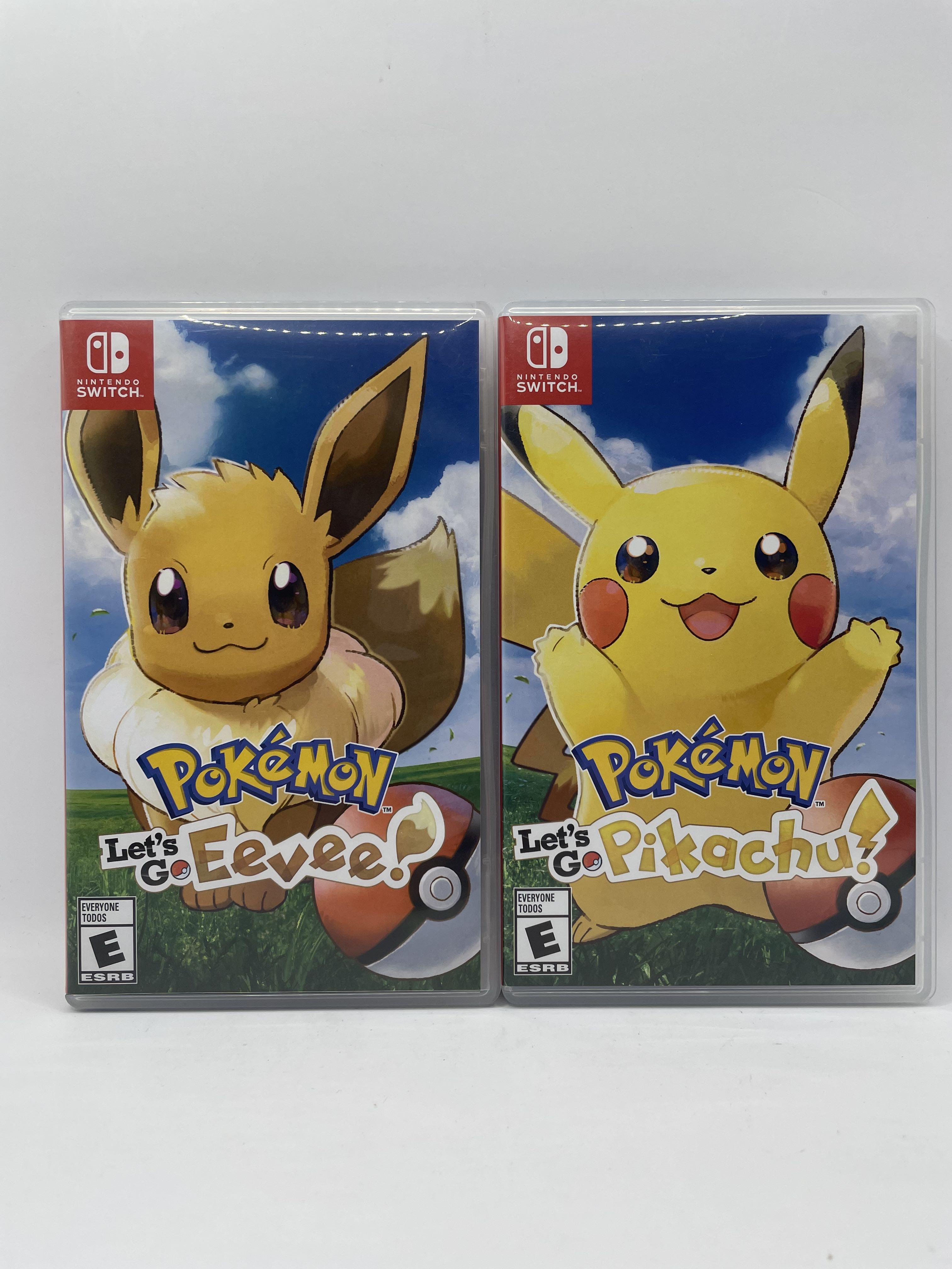 Pokemon Let S Go Pikachu Eevee Nintendo Switch Game Video Gaming Video Games Nintendo On Carousell
