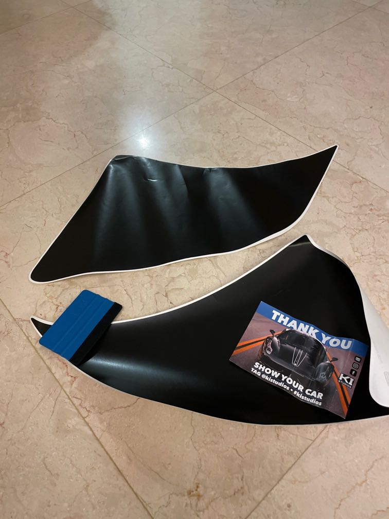 Porsche 911 Stone guard protection film, Car Accessories, Accessories on Carousell