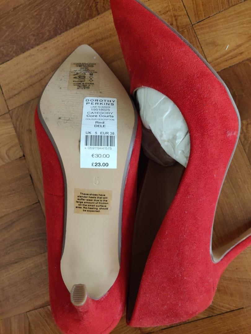 Cheap red shop heels uk