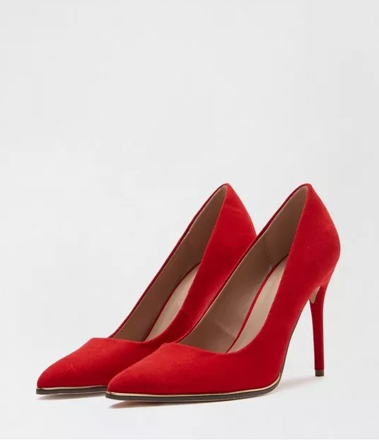 Cheap red heels best sale uk