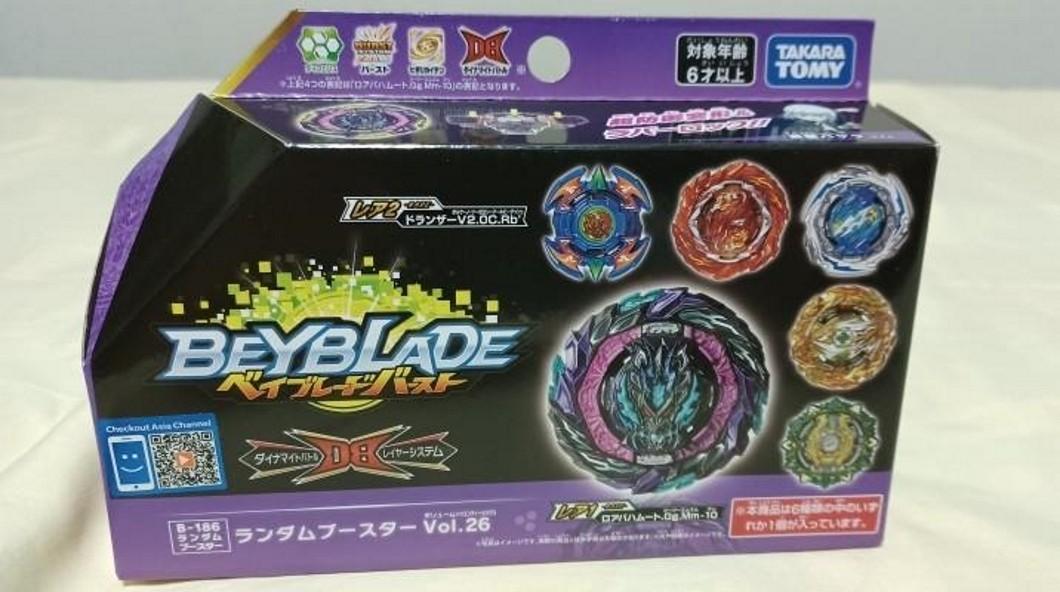 Roar Bahamut Beyblade Random Booster Vol. 26, Hobbies & Toys, Toys