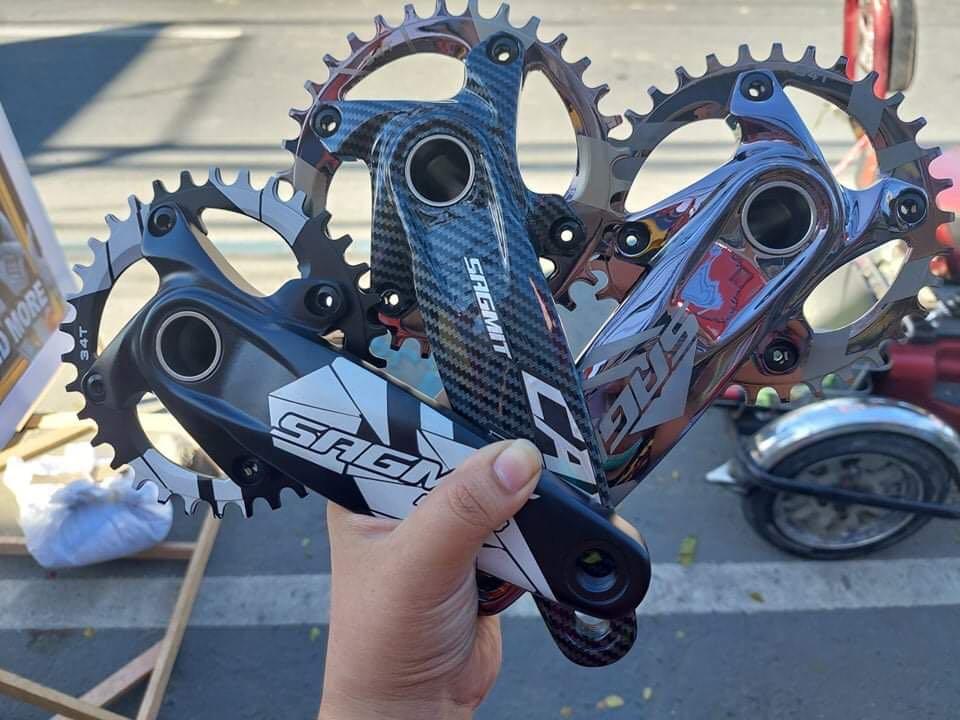 SAGMIT EVO 3 CRANSET HALLOWTECH Sports Equipment Bicycles Parts Bicycles on Carousell