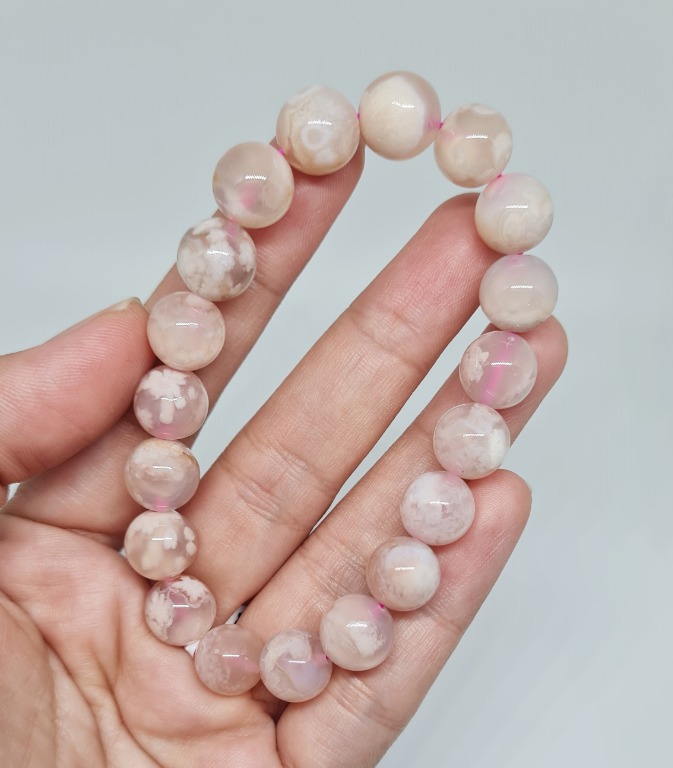 Sakura agate clearance bracelet
