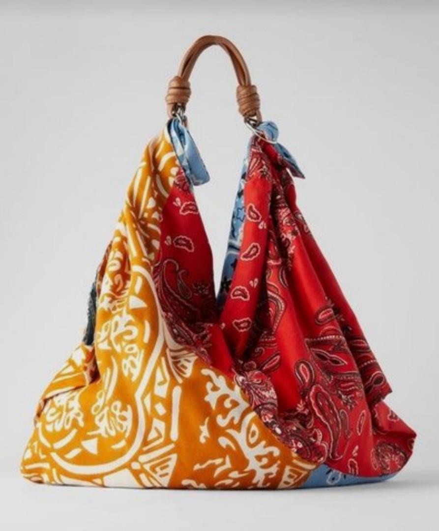 Zara handkerchief bag online
