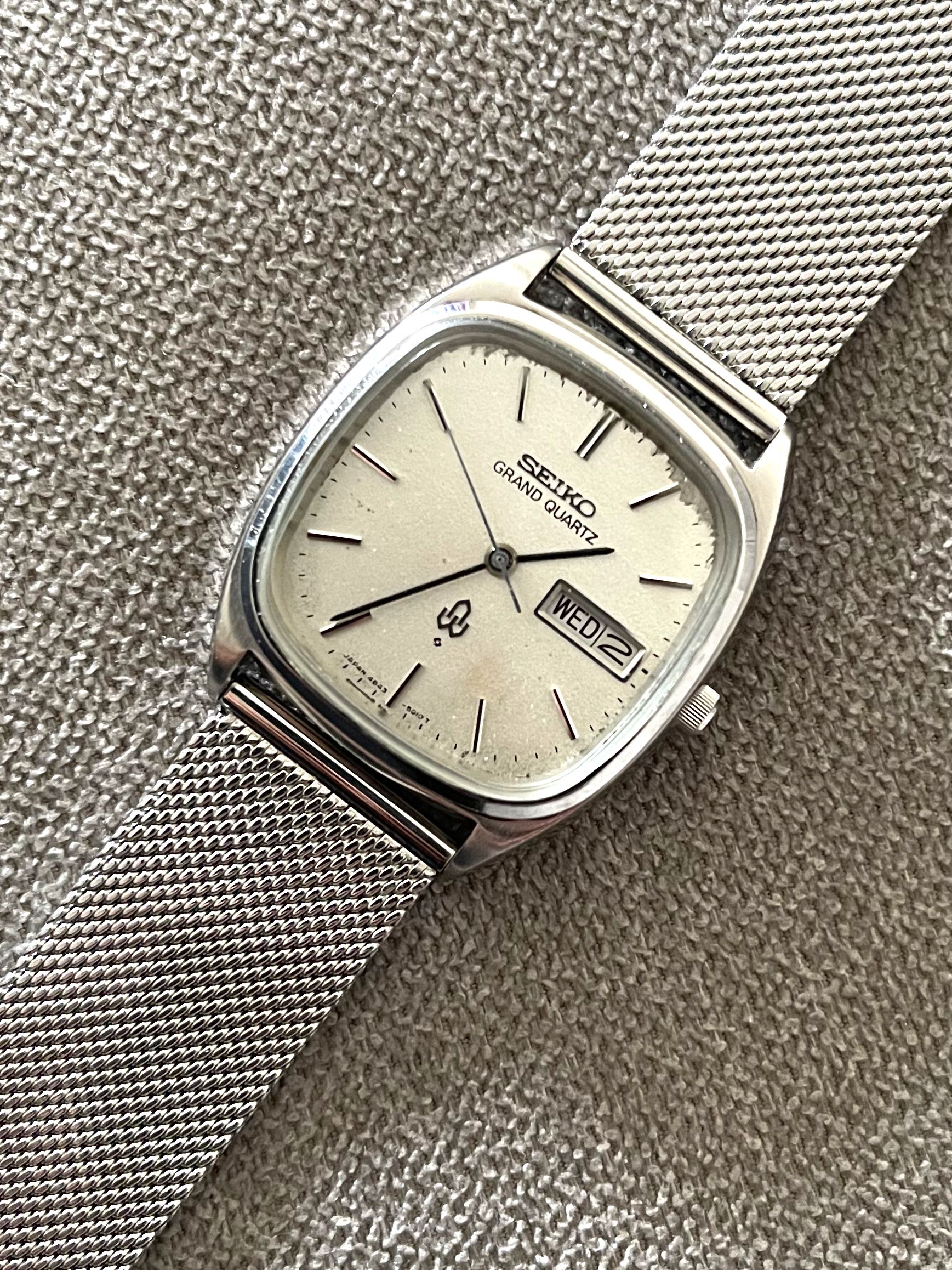 1977 Seiko Grand Seiko Quartz REF 4843-5100, Luxury, Watches on Carousell