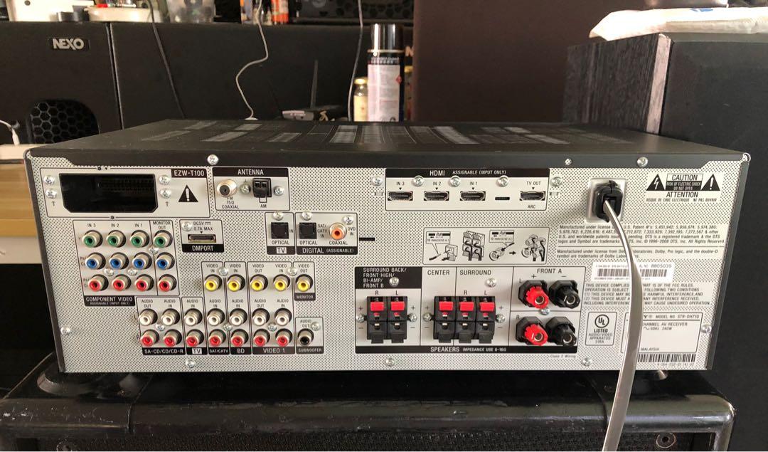 Sony STRDH710 Digital Audio/Video Control Center 7.1ch 735w HDMI AM/FM