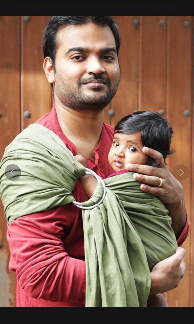 Soul ring sling linen