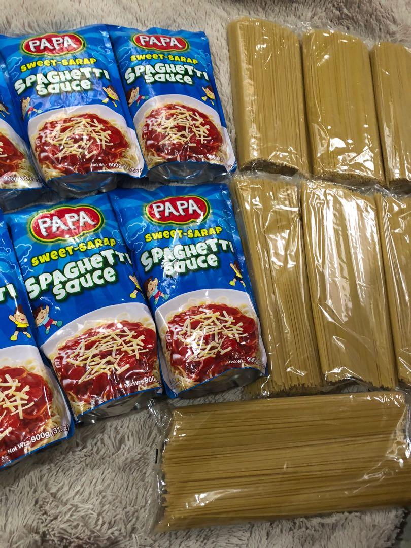Spaghetti Pack (Spaghetti sauce & pasta), Food & Drinks, Rice & Noodles