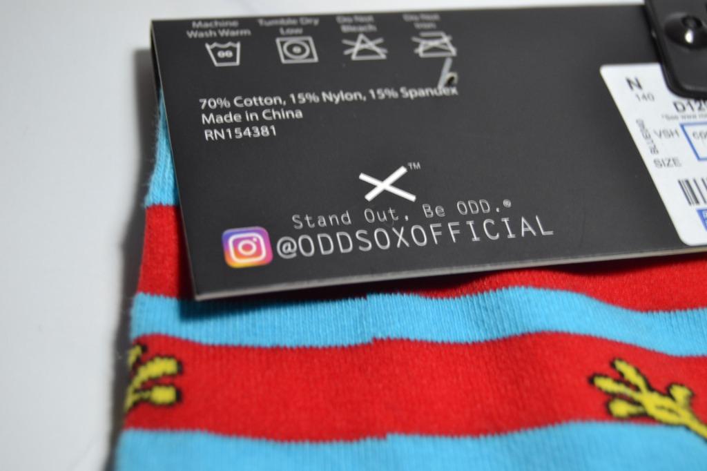 SpongeBob x ODD SOX socks (Category: Socks) located in Caloocan City. Submitted by declutterbydaigo (Listing ID 1146675416, Image 3). Description: SpongeBob x ODD SOX socks Condition: Brand new from USA Price: 700 .