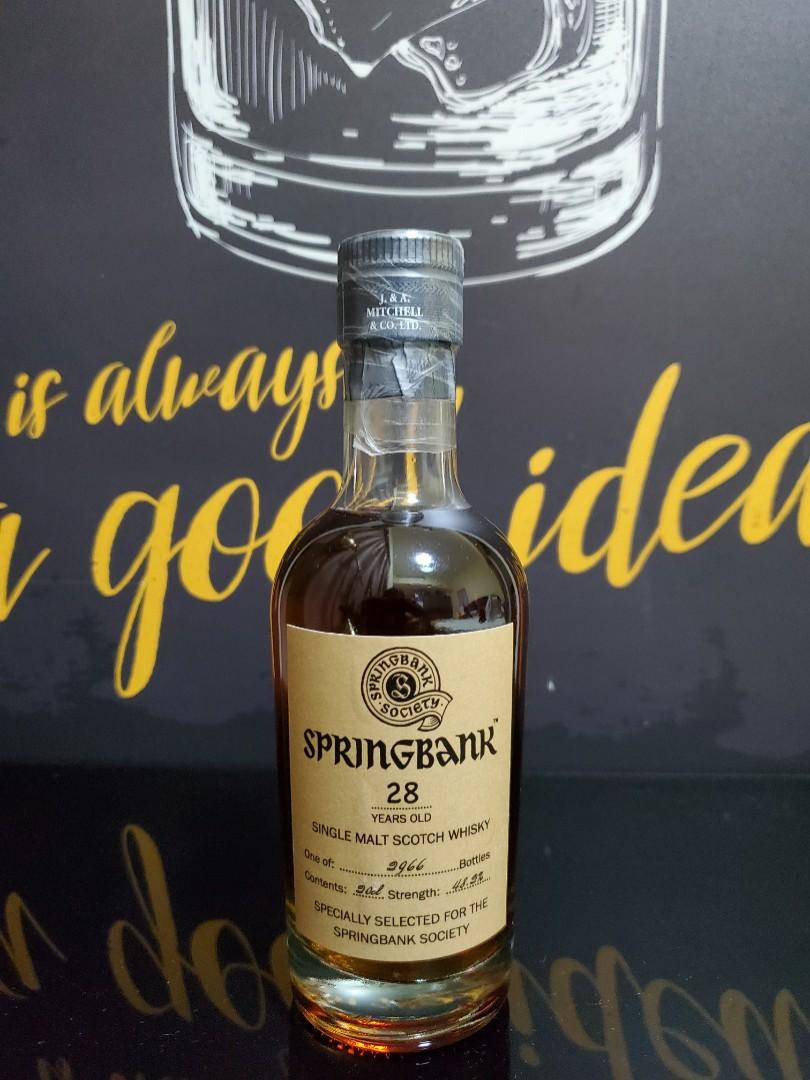 Springbank 28 YO Sherry Cask Cask Strength -48.9%abv Single Malt