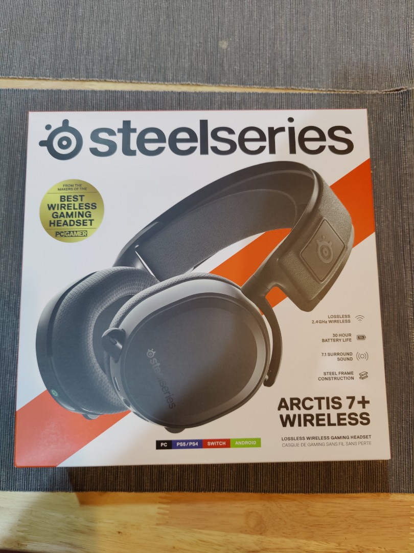 Steelseries arctis 7+ 2022, Audio, Headphones \u0026 Headsets on Carousell