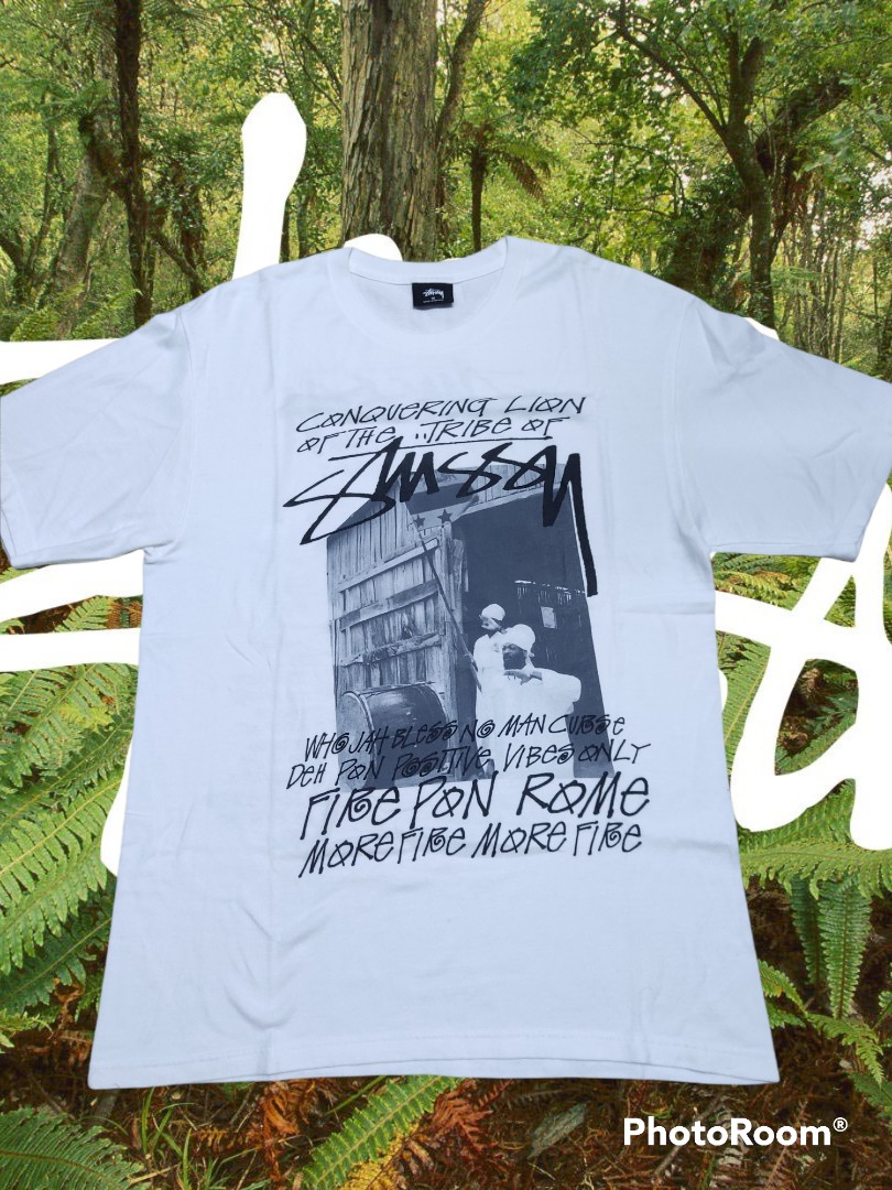 STUSSY PHOTO TEE, Men's Fashion, Tops 