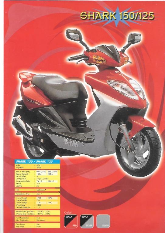 Sym shark store 150cc
