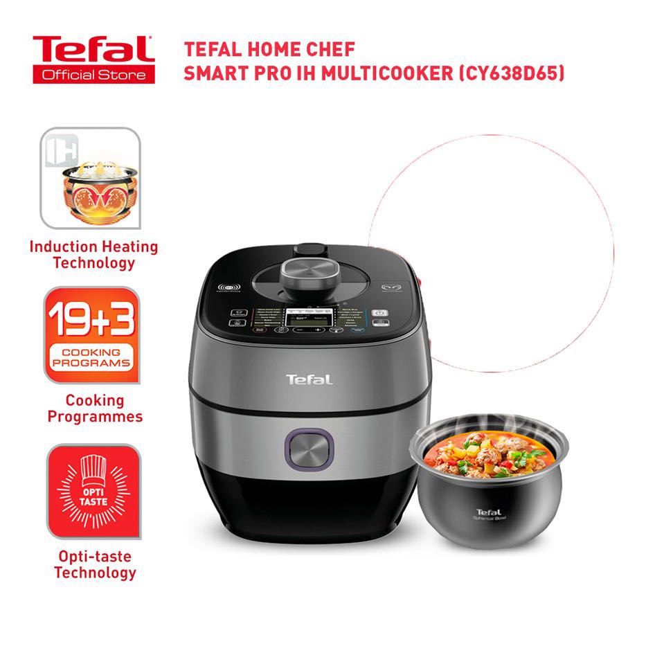 Tefal CY638 Express Induction Multi Cooker (5L), TV & Home Appliances