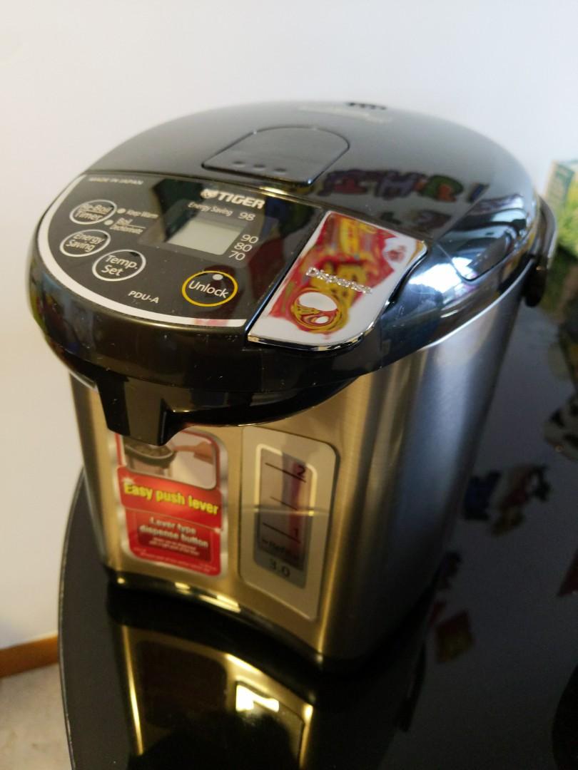 Tiger Water Heater 3L (Made in Japan), TV & Home Appliances, Kitchen Appliances, Kettles