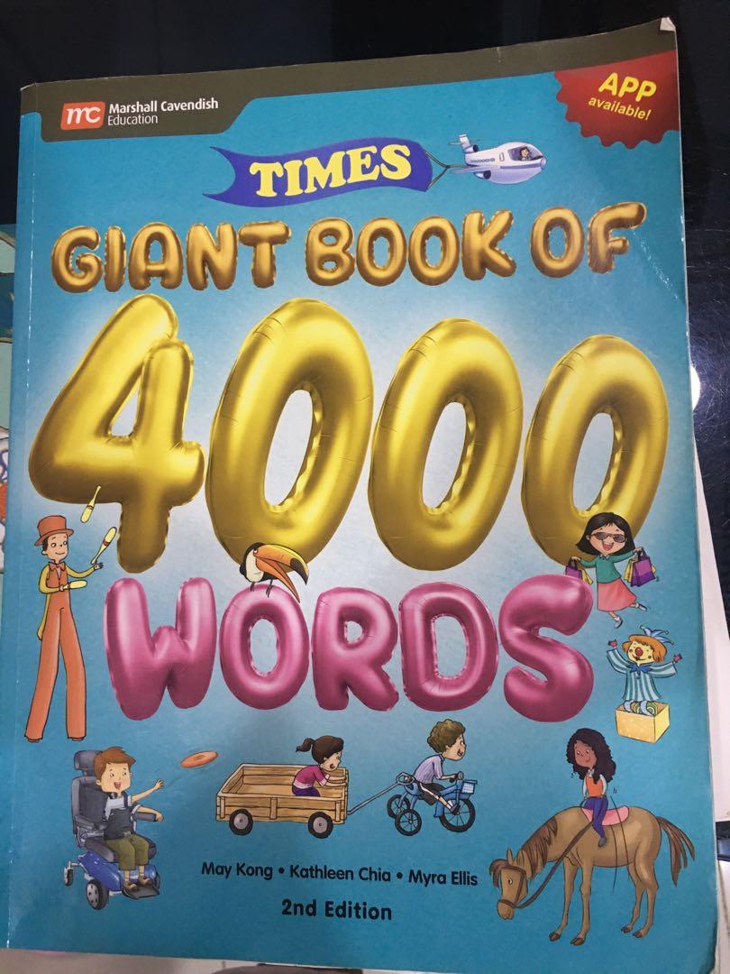 Times giant book of 4000 words, Hobbies & Toys, Books & Magazines