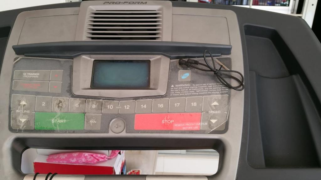 Treadmill Proform 480cx, Sports Equipment, Exercise & Fitness, Cardio