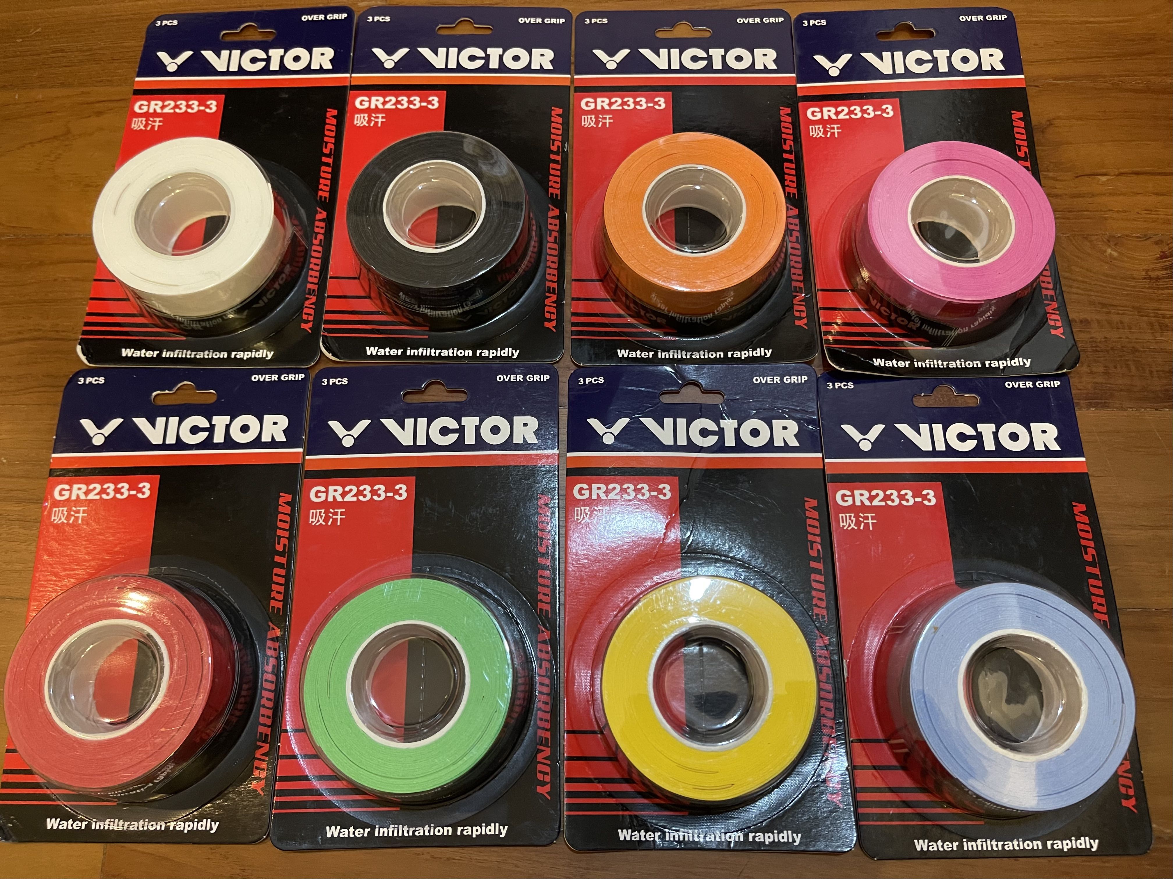 Victor Badminton Racket Grip, Sports Equipment, Sports & Games, Racket