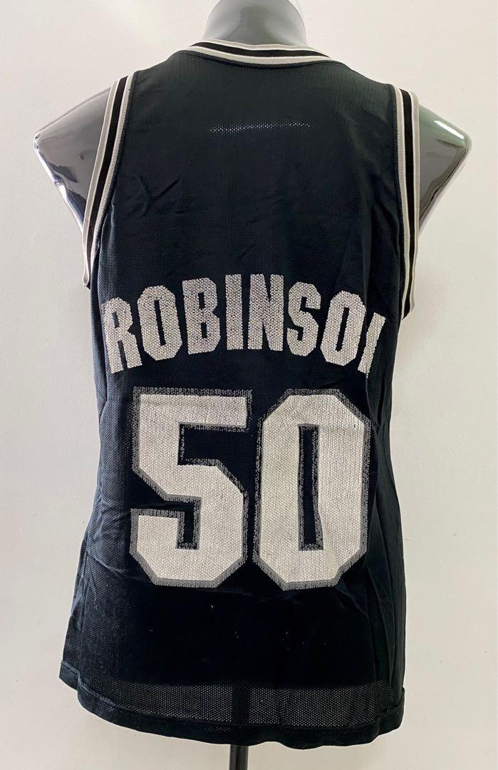 Vintage Champion Brand San Antonio Spurs David Robinson Jersey Size La –  Yesterday's Attic
