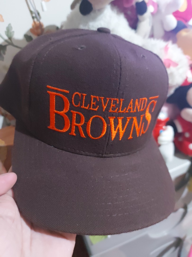 100%新品人気Cleveland browns vintage hat and jacket 帽子