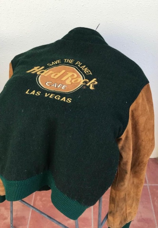 Hard rock cafe deals varsity jacket
