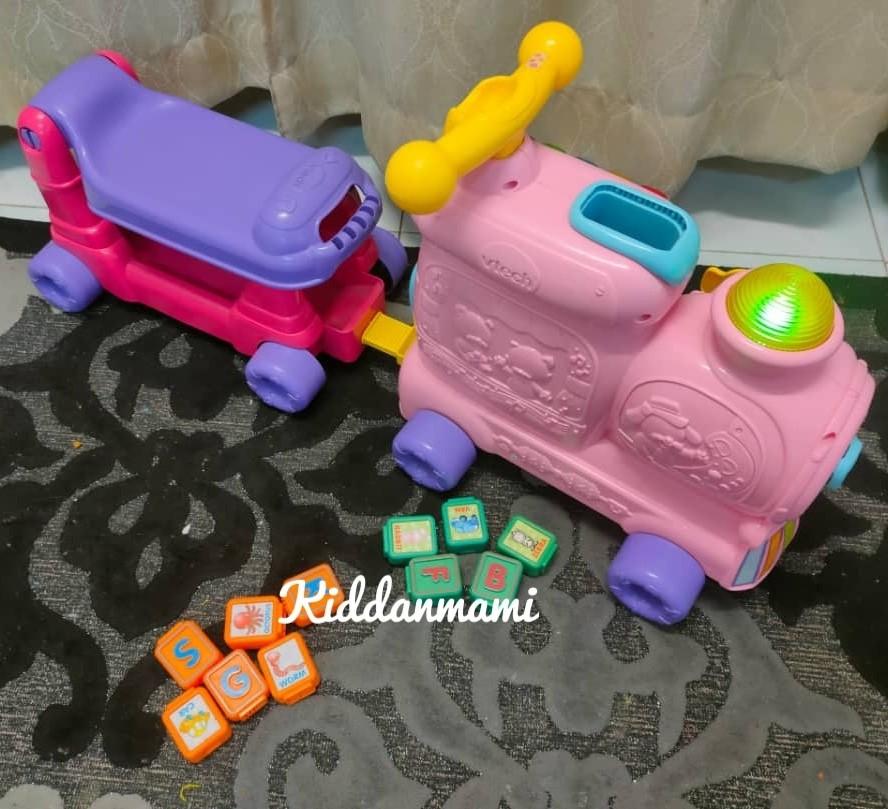 Vtech alphabet hot sale train pink