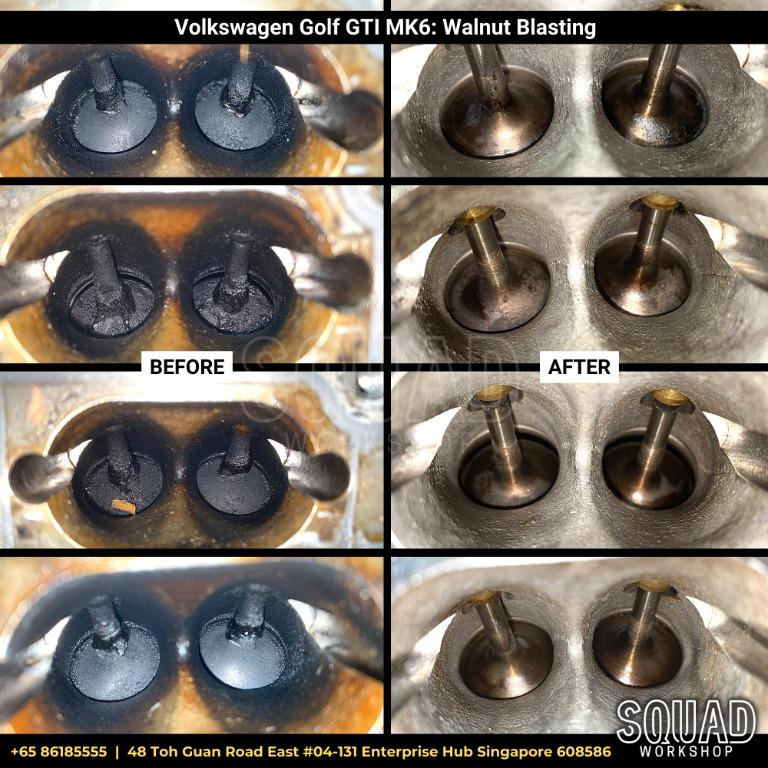 Walnut Blasting for Direct Injection Engine, Car Accessories, Car