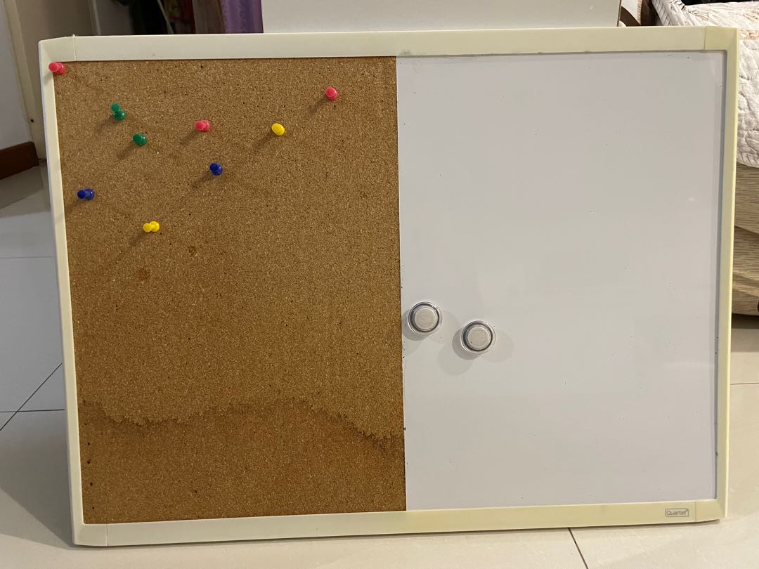 whiteboard with cork board, Hobbies & Toys, Stationery & Craft, Other