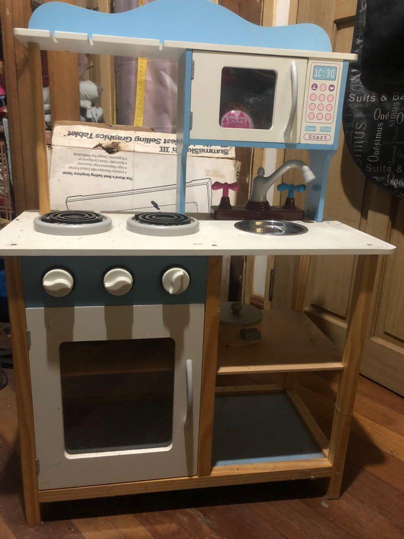 Wooden Kitchen Set, Babies & Kids, Baby Nursery & Kids Furniture, Other