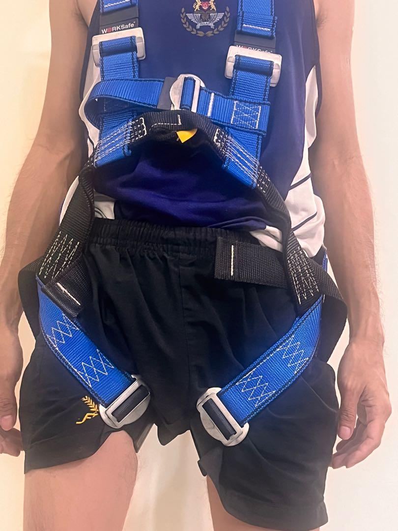 Worksafe WSFAB13001, Full Body Harness W/ Front Dorsal, Anchorage