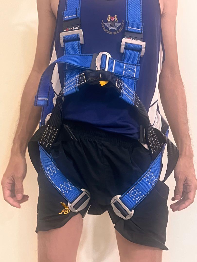 Worksafe WSFAB13001, Full Body Harness W/ Front Dorsal, Anchorage