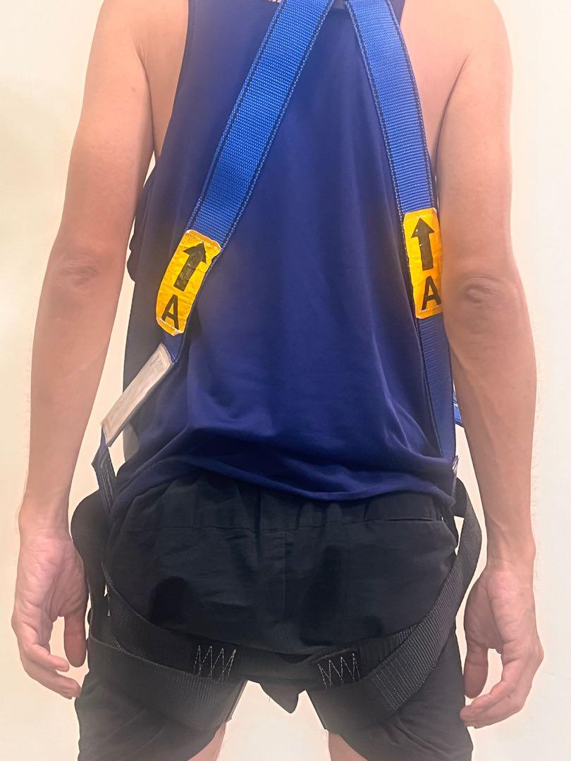 Worksafe WSFAB13001, Full Body Harness W/ Front Dorsal, Anchorage