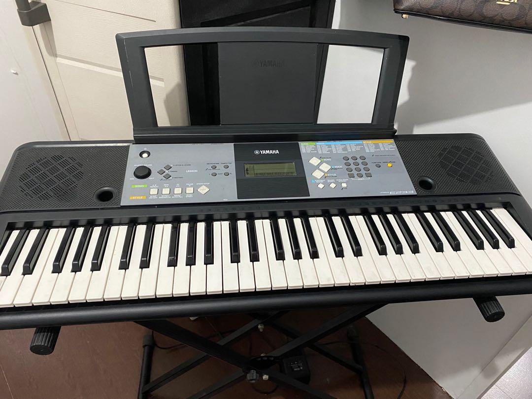 Yamaha Keyboard PSR E233, Hobbies  Toys, Music  Media, Musical  Instruments on Carousell