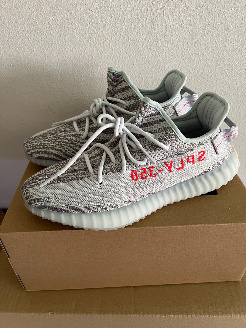 yellowing yeezy zebra