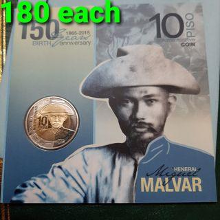 10 PISO MALVAR COMMEMORATIVE COIN