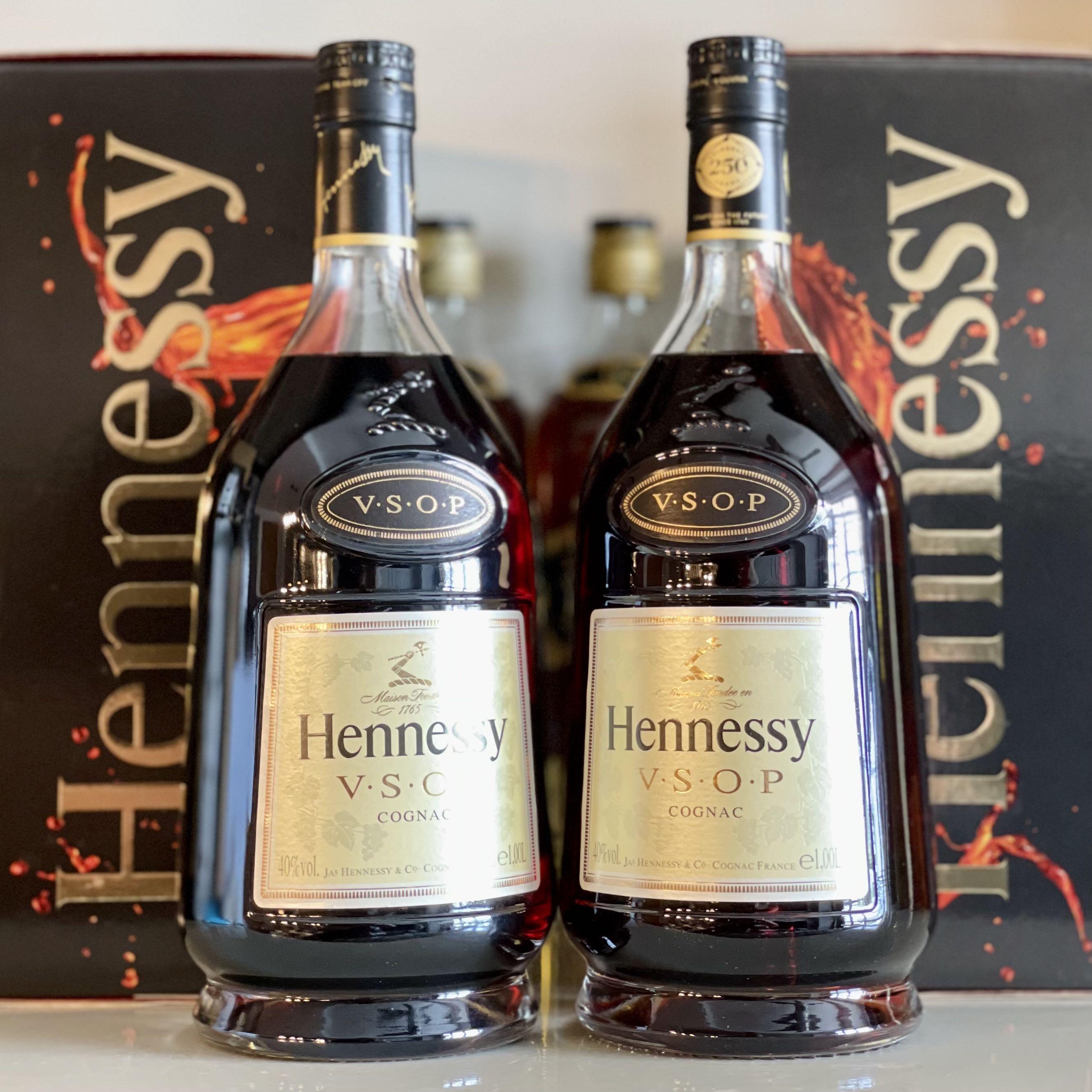 1L Hennessy VSOP Cognac w box 1000ml, Food & Drinks, Beverages on
